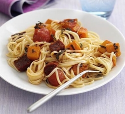 Dinner - Chorizo and tomato pasta bbc good food recipes